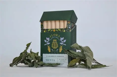 Cigarros Florales Cajetilla Menta