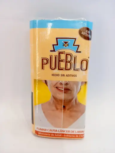 [tabaco rubio de sabor medio] Pueblo Tradicional amarillo 